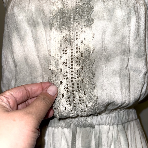 Strapless Dress with crochet accent size M - Picture 7 of 8